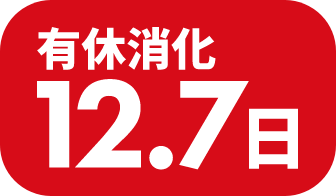 有休消化12.7日