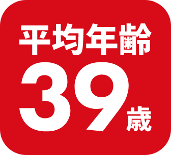 平均勤続年数3.6年